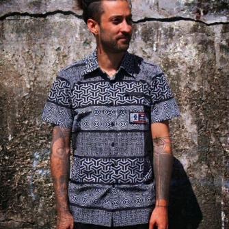 Chemise STRAIGHT Pattern All Over Blanc | Street Couture Alt – XORGIN WEAR