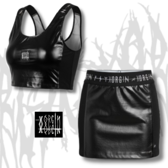SET LILITH - Noire effet Latex | StreetWear - Raw