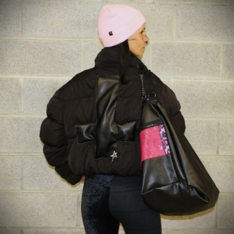 Doudoune Up’cycling “Darkness” – Pièce Unique