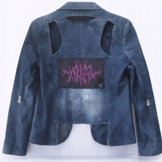 VESTE DENIM – Coupe Atypique | Street Couture Experimental