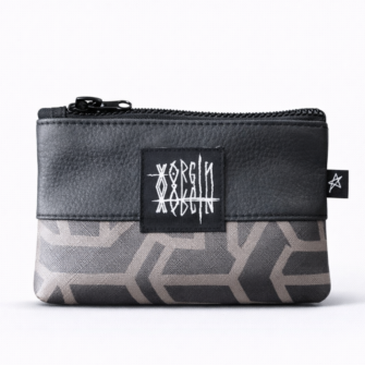 Porte-Monnaie Noir/Pattern Pièce Unique | Alt Fashion Streetwear